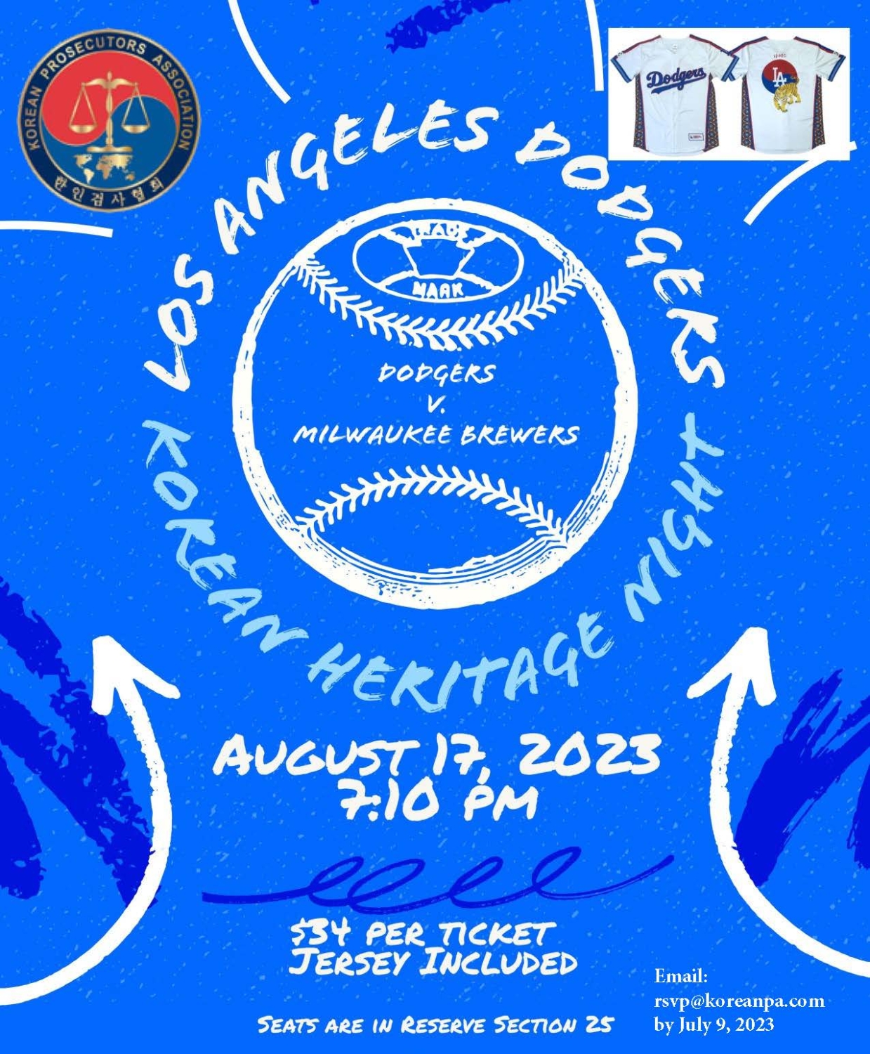 Dodgers Night Celebrating Korean Heritage KPA